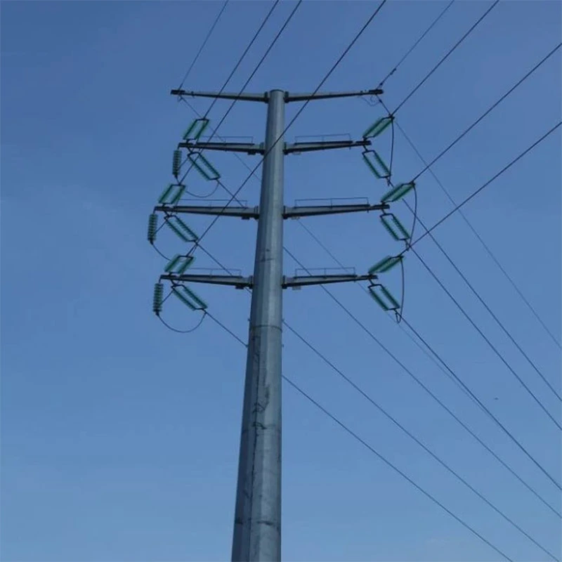 पावर लाइन के लिए 500kV लैटिस स्टील टॉवर
